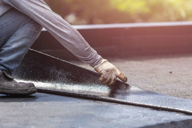 Professional Exterior Waterproofing technician working in Norwalk, OH